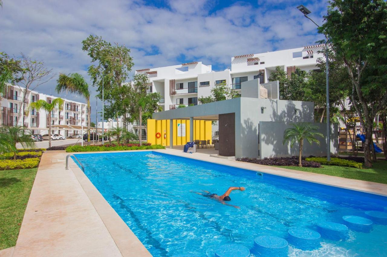 Bright & Relaxing Full Apartment Cancún Eksteriør bilde